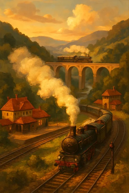 Rail Nation key art